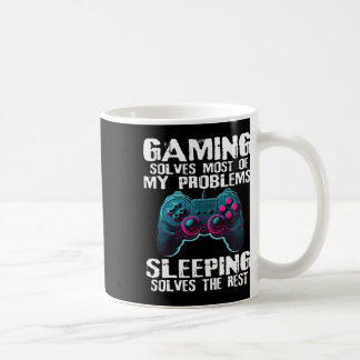 Funny Gamer Redewendungen für Boys Teens Video Gam Kaffeetasse