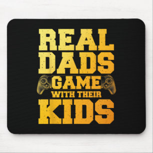 Funny Gamer Vater Art für Gaming Vater Daddy Men G Mousepad