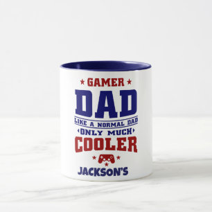 Funny Gamer Vater Tasse