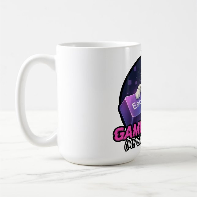 ​Funny Gaming Cat Gamer Gift - My Cat Decided Game Kaffeetasse (Links)