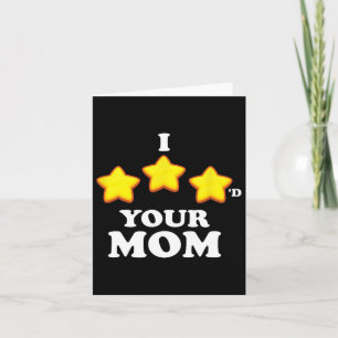 Funny Gaming I Three startete Ihre Mama 1 Karte