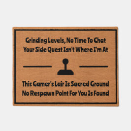 Funny Gaming Introvertierte Spaß Minimalistisch ru Fußmatte