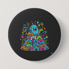 Funny Gaming Never Ends Button