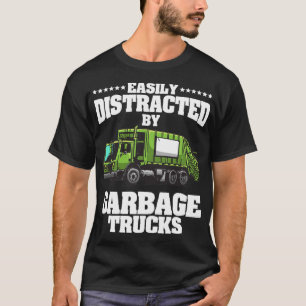 Funny Garbage Trucks Design Kinder Männer Frauen  T-Shirt