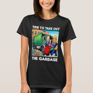 Funny Garbyge für Trump 2024 - Zeit, die T-Shirt