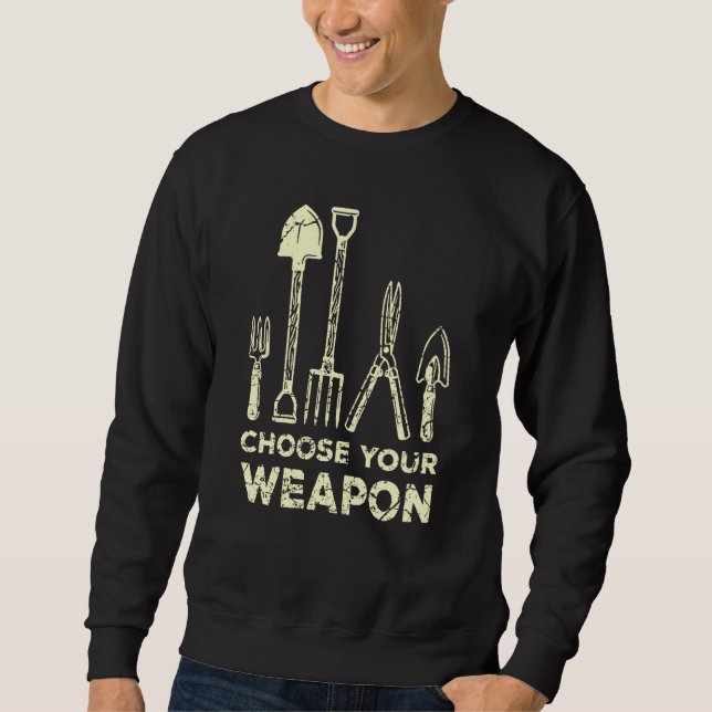 Funny Gardens Flower Garden for Gardener Sweatsh Sweatshirt (Vorderseite)