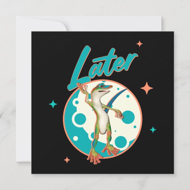 Funny Gecko Spater (Vorderseite)