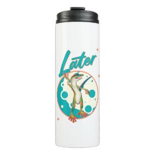 Funny Gecko Spater Thermosbecher
