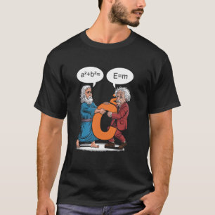 Funny Geek Outfit Nerd Kostüme Pythagoras / Einst T-Shirt