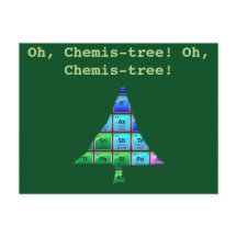 Funny Geek Pun: Oh, Chemis-Baum!