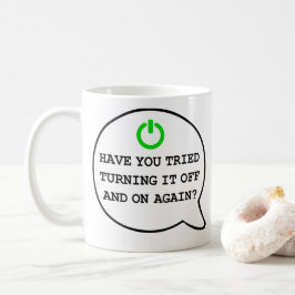 Funny Geek Zitat, das es immer wieder abdreht Spaß Kaffeetasse