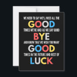 Funny geht weg Farewell Save The Date<br><div class="desc">Funny geht weg Farewell</div>