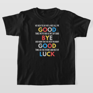 Funny geht weg Farewell T-Shirt