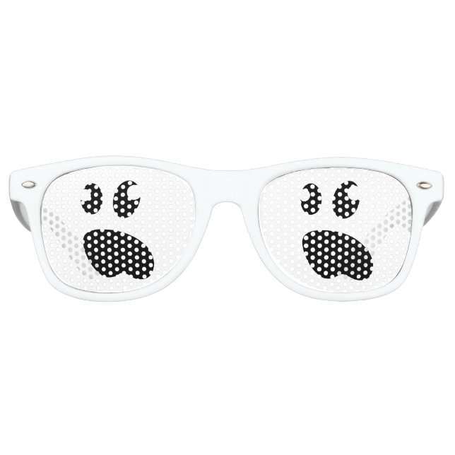 Funny Geist Gesicht Halloween Kostüm Party Schatti Partybrille (Vorderseite)