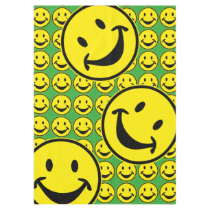 Funny gelb + dein Backg. Ideen Tischdecke