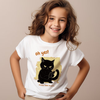 Funny Gemein Cat | Spaß T-Shirt