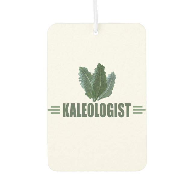 Funny Gemüse Kale Autolufterfrischer (Vorderseite)