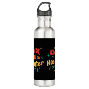 Funny Gen X auf Hoch Wasser und Vernachlässigung g Edelstahlflasche