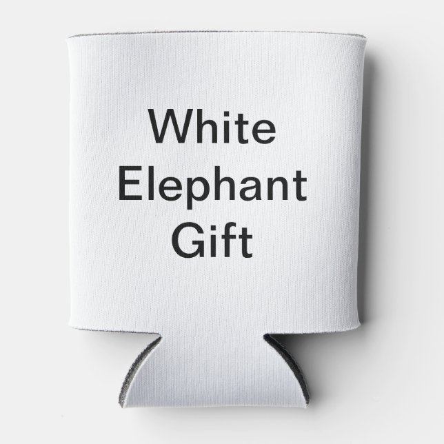 Funny Generic White Elephant Gift Dosenkühler (Vorderseite)