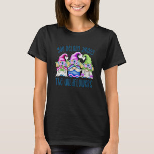 Funny Genome Wildblumen für Frauen und Mama Niedli T-Shirt