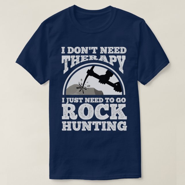 Funny Geologist Mineral Geode Rock Collector Geolo T-Shirt (Design vorne)