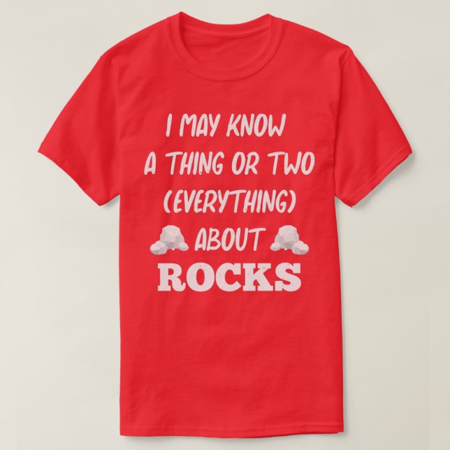 Funny Geology Rock Collector Mineral Collecting Ge T-Shirt (Design vorne)