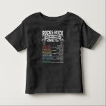 Funny Geology Rock Forming Spaß Geologist Kleinkind T-shirt<br><div class="desc">Funny Geology Rock Forming Spaß Geologist Geschenk.</div>