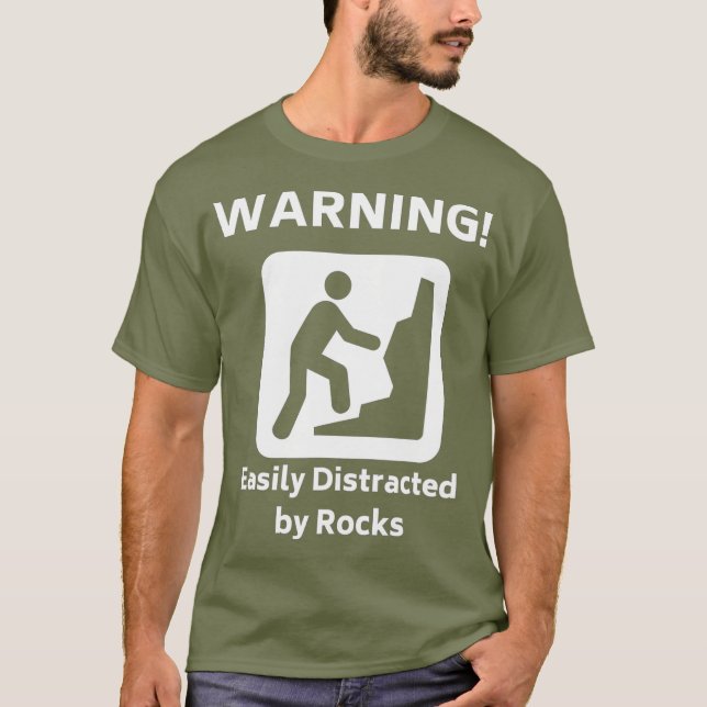 Funny Geology Rock Hound Mineral Collector Geschen T-Shirt (Vorderseite)