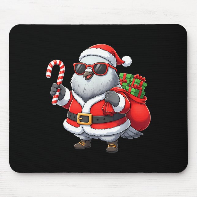 Funny Geon Christmas Santa Outfit Xmas Boys Girls  Mousepad (Vorne)
