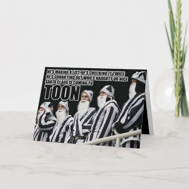 Funny Geordie Feiertagskarte (Vorderseite)