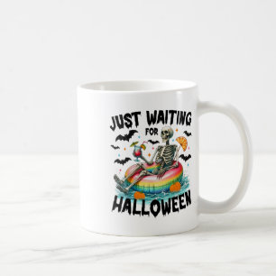 Funny gerade Gewartet Halloween Skeleton Spooky V Kaffeetasse