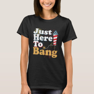 Funny gerade hier zu Bang 4. Juli Pyrotechnics P T-Shirt
