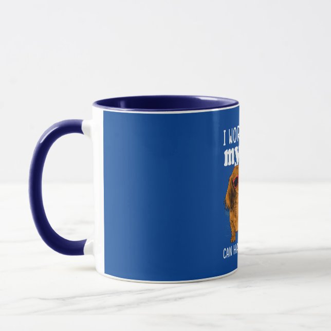 Funny German Kurzhaarige Pointer GSP Lover Tasse (Links)