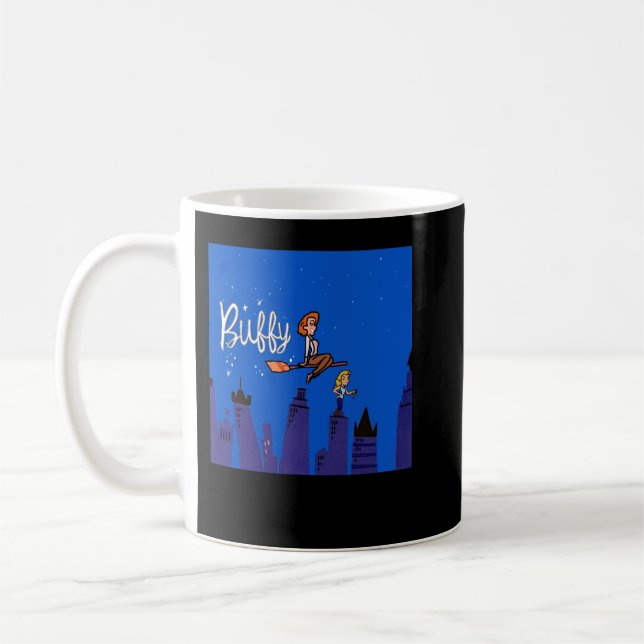 Funny Geschenk für Buffet bewitchte Retro Vintag Kaffeetasse (Links)