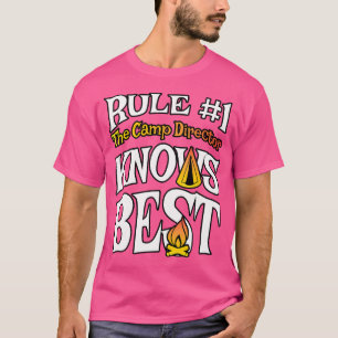 Funny Geschenk für Camp Director Summer Camp Campi T-Shirt