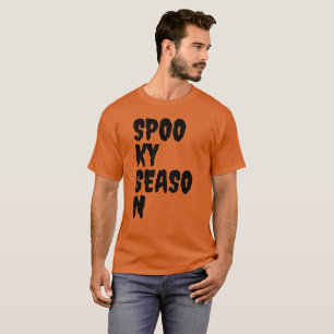 Funny Geschenk für Ihm Halloween SPOOKY SAASON T-Shirt