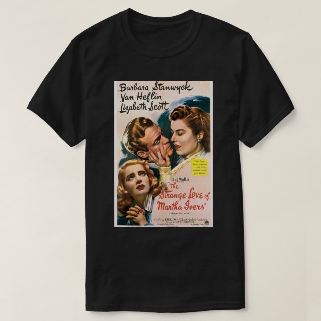 Funny Geschenk für Stanwyck Drama Barbara Schauspi T-Shirt (Design vorne)