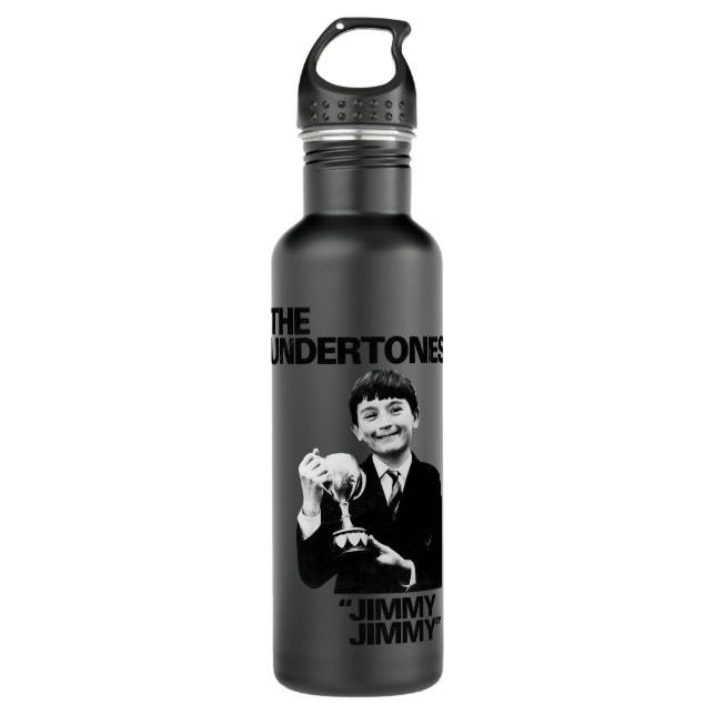 Funny Geschenke für die Undertones Jimmy Jimmy Edelstahlflasche (Vorderseite)
