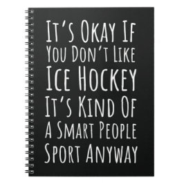 Funny Geschenke für Eishockey Liebhaber Spielerang Notizblock