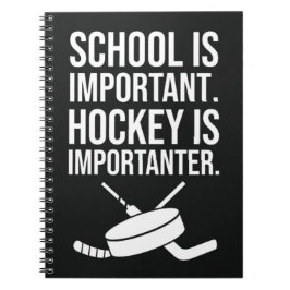 Funny Geschenke für Hockey Fans Spieler Angebotste Notizblock