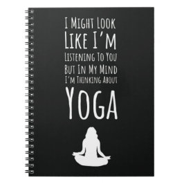 Funny Geschenke für Yoga Liebhaber für sie Notizblock