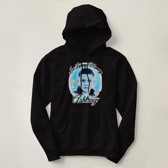 Funny Geschenke in Love Memory Ashtray Euphoria Ni Hoodie (Design vorne)