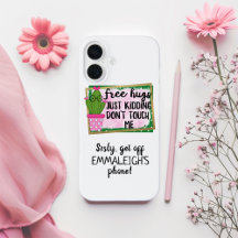 Funny Get Off My Phone Cactus Sublimation