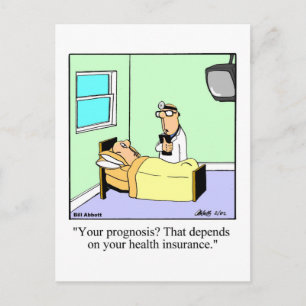 Funny Get Well Carte postale