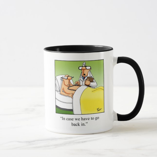 Funny Get Well Spaß Tasse (Rechts)