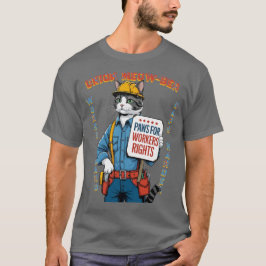 Funny Gewerkschaft Fellow Mitglied Arbeitstag T-Shirt