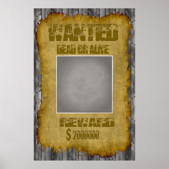Funny Gewollt Dead or Alive Poster (Vorne)