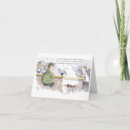 Funny Ghosive Greetings Card Karte