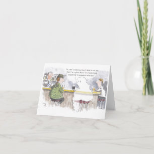 Funny Ghosive Greetings Card Karte