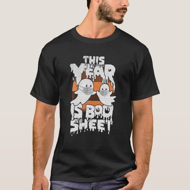 Funny Ghost 2020 Ist zum Kotzen - Dieses Jahr ist  T-Shirt (Vorderseite)